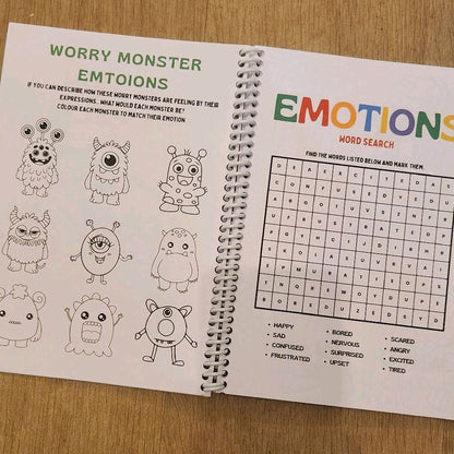 Emotions Activities Book for Children