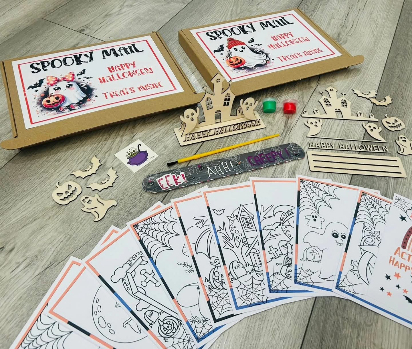 SPOOKY MAIL HALLOWEEN BOXES