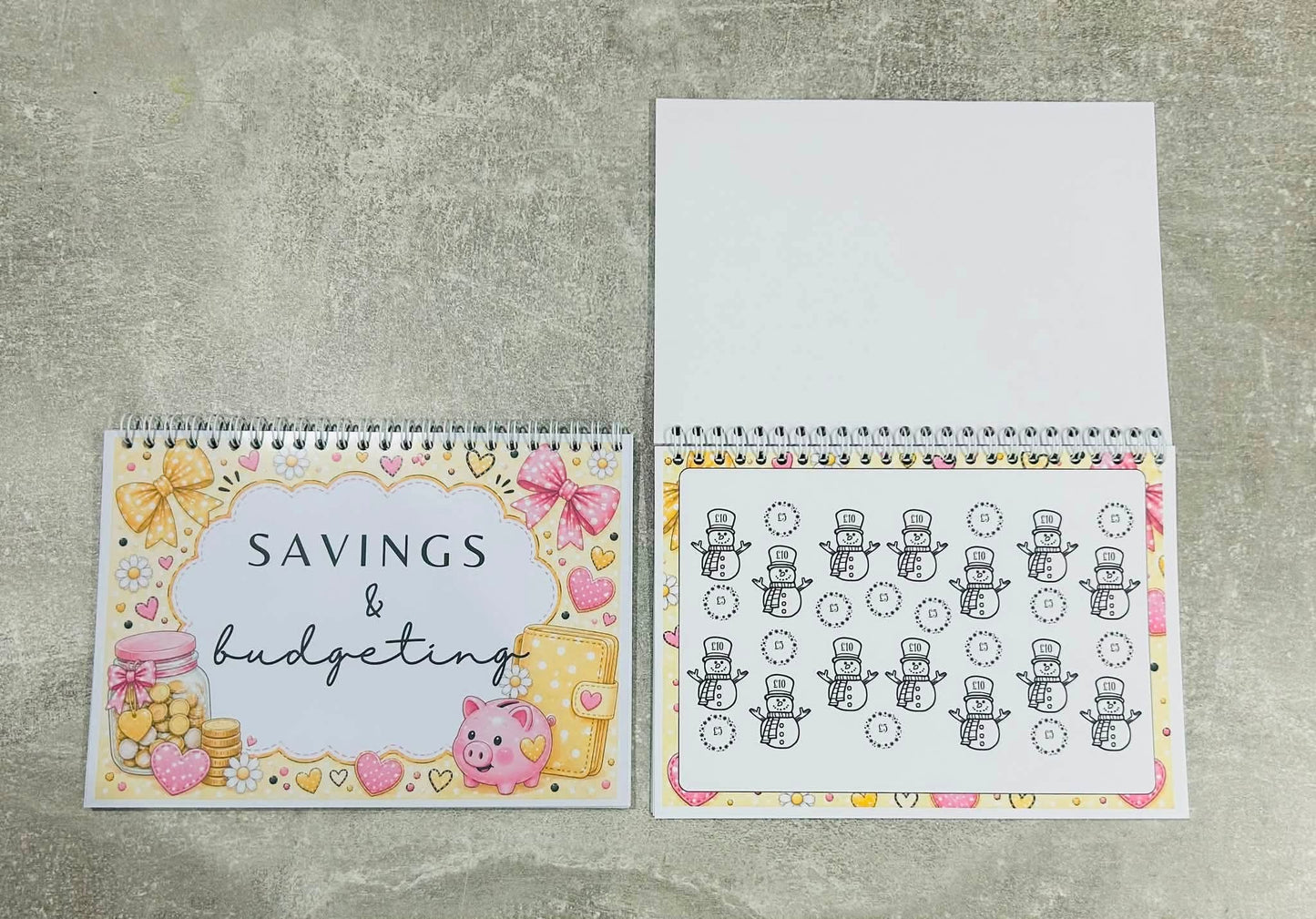 Savings and Budgeting Book A5