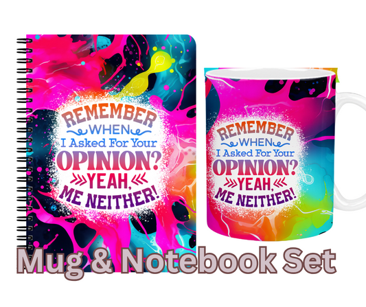 Remember when I asked for your opinion Gift set