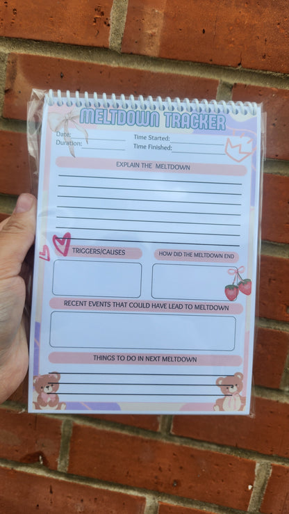 Meltdown Tracker Notepad