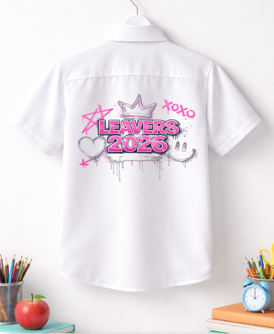 Leavers 2026 (Pink Graffiti)