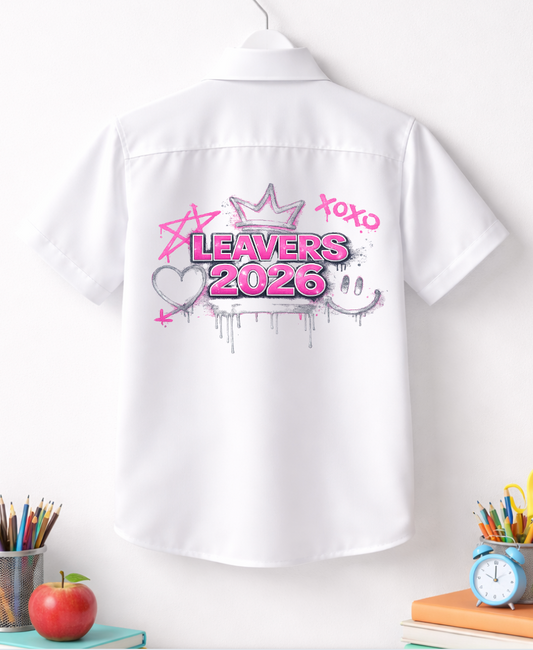 Leavers 2026 (Pink Graffiti)