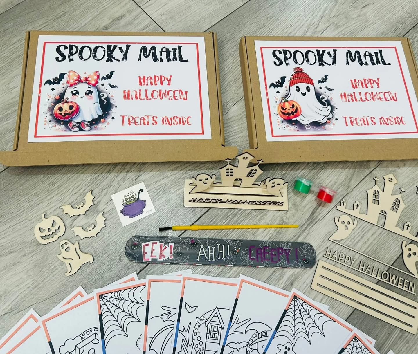 SPOOKY MAIL HALLOWEEN BOXES