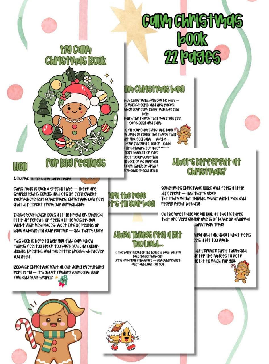 Calm Christmas Book