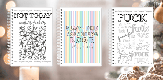 Slay-DHD Colouring Book