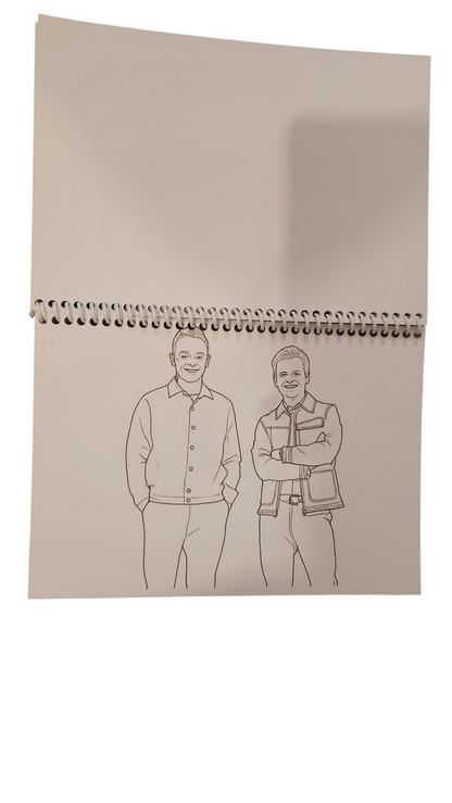 Im a Celebrity get me out of here colouring book