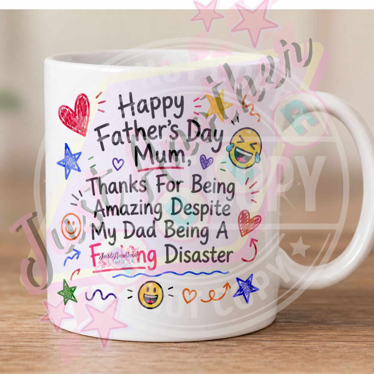 Mum fathers day mugs