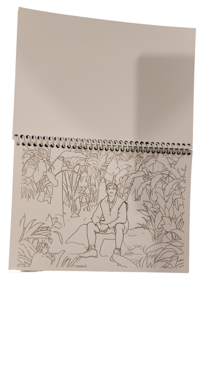 Im a Celebrity get me out of here colouring book