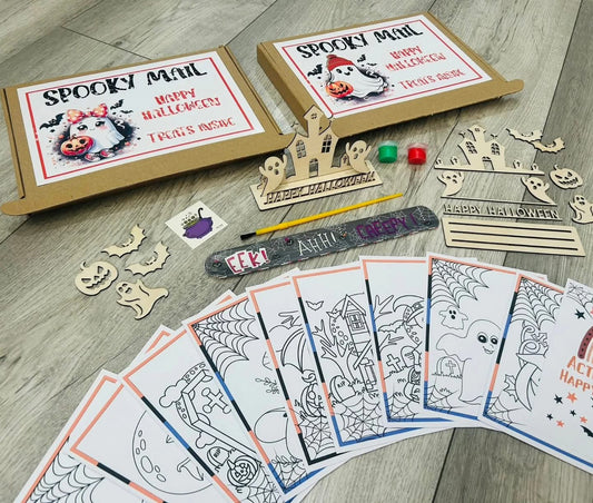 SPOOKY MAIL HALLOWEEN BOXES