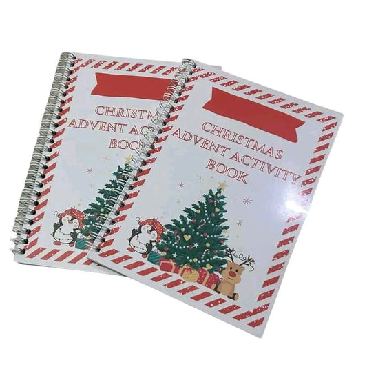 Christmas Advent Activity Book for Kids