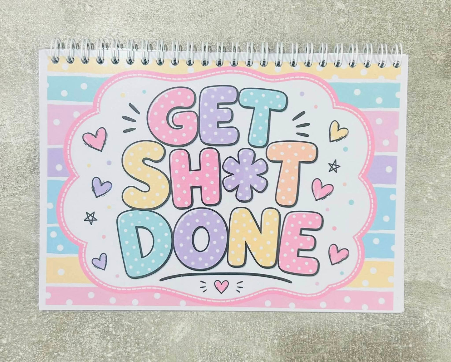 Get Sh*t Done A5 Planner notebook