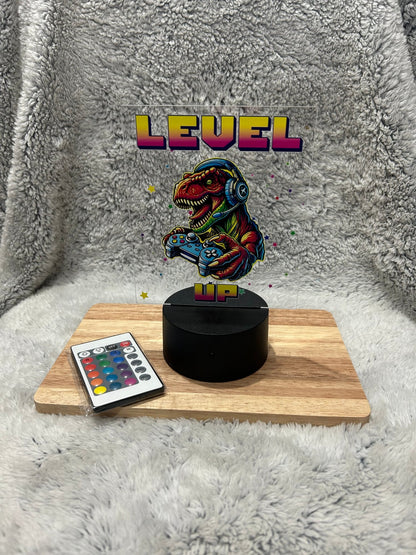 LED UV PRINTED LIGHT - Dino