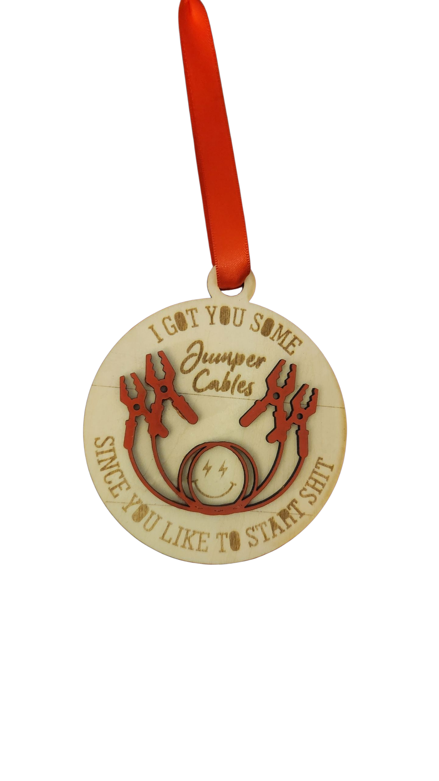 Jumper Cables Bauble