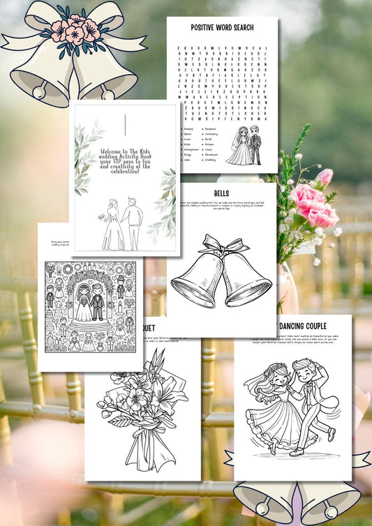 Wedding activity book