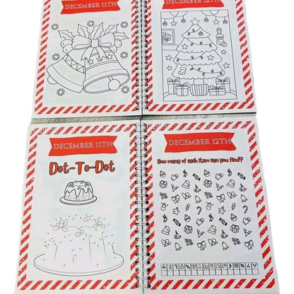 Christmas Advent Activity Book for Kids