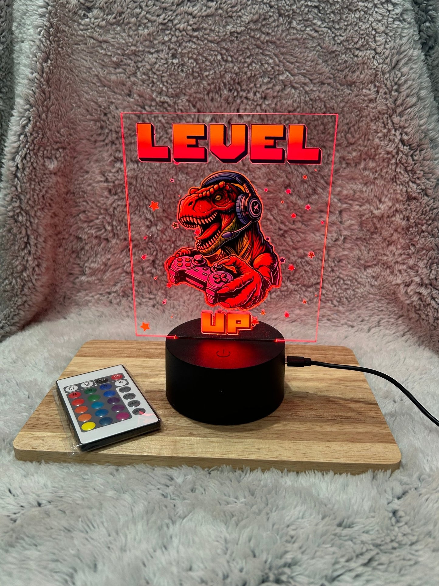 LED UV PRINTED LIGHT - Dino
