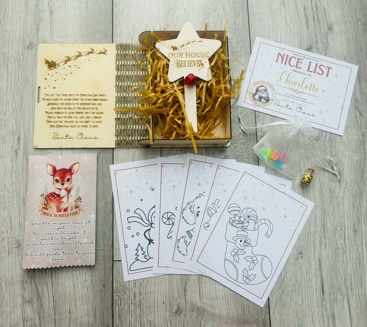 SANTA BOOK BOX SETS