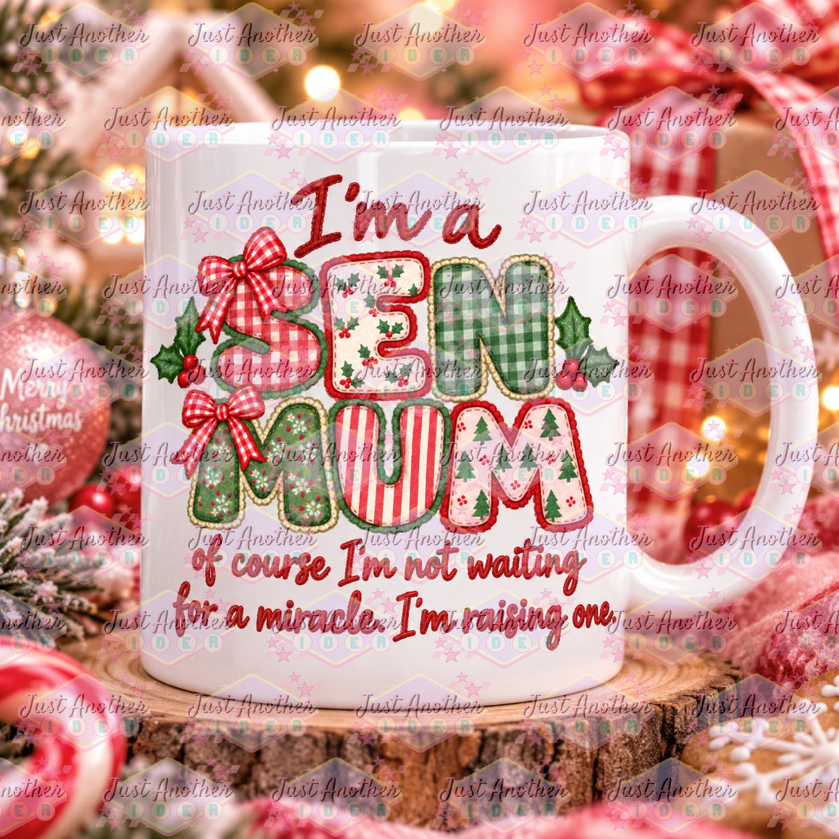 SEN Mum Of Course I Christmas Mug - Design 1
