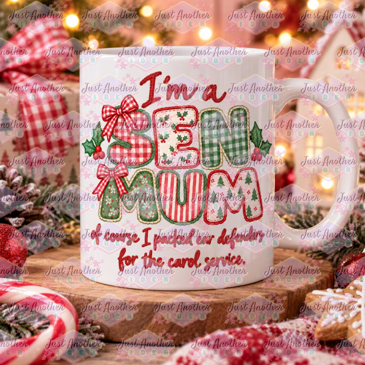 SEN Mum Of Course I Christmas Mug - Design 18