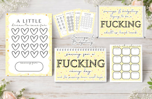 Yellow Savings and Budgeting Box Set